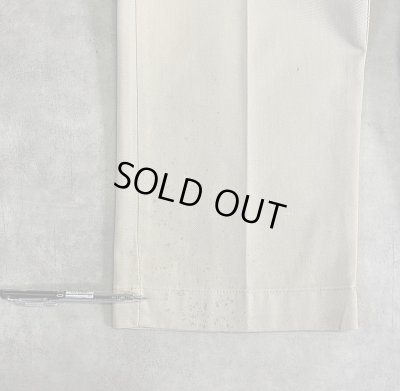 画像7: 70'S DICKIES 874 チビタグ ワークパンツ ベージュ W34L30 TALONアルミジップ USA製 (VINTAGE)