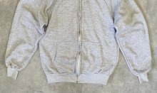 他の写真3: 80'S IM SPORTS 裏地サーマル フルジップ ダブルフェイス スウェットパーカー ヘザーグレー YKKアルミジップ (VINTAGE)