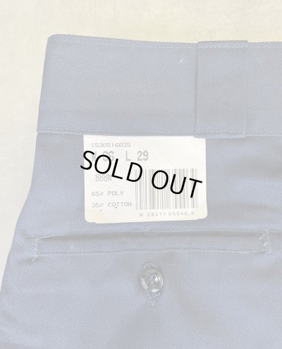 画像2: 80'S DICKIES "INDUSTRIAL WEAR" ワークパンツ ネイビー W36L29 USA製 (DEADSTOCK)