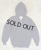 90'S WEAR GUARD 裏地サーマル フルジップ ダブルフェイス スウェットパーカー ネイビー YKKアルミジップ USA製 (DEADSTOCK)