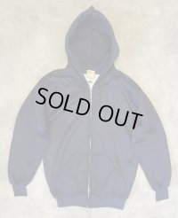 90'S WEAR GUARD 裏地サーマル フルジップ ダブルフェイス スウェットパーカー ネイビー YKKアルミジップ USA製 (DEADSTOCK)