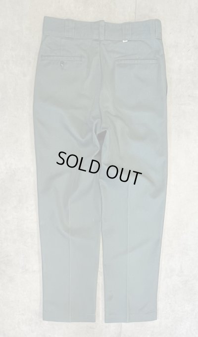 画像1: 80'S DICKIES 874 チビタグ ワークパンツ ダークグリーン W34L30 USA製 (VINTAGE)