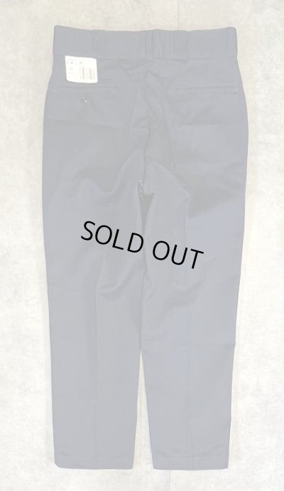 画像1: 80'S DICKIES "INDUSTRIAL WEAR" ワークパンツ ネイビー W36L29 USA製 (DEADSTOCK)