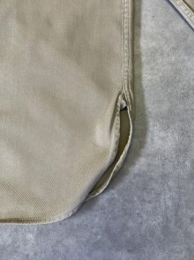 他の写真2: 50'S 5BROTHER コットンツイル マチ付き 長袖 ワークシャツ ベージュ USA製 (VINTAGE)