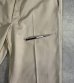 画像8: 70'S DICKIES 874 チビタグ ワークパンツ ベージュ W34L30 TALONアルミジップ USA製 (VINTAGE) (8)