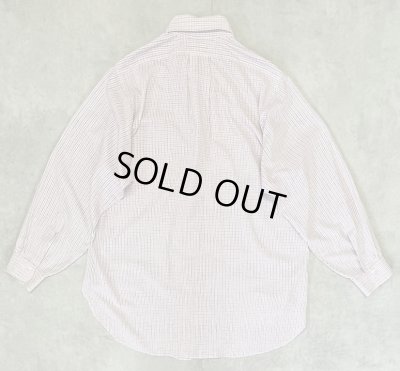 画像4: 60'S BROOKS BROTHERS "BROOKSCLOTH" 6ボタン マチ付き BDシャツ チェック柄 USA製 (VINTAGE)