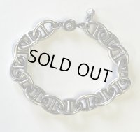 VIN'S "CHAIN BRACELET" BIG MARINE ANTIQUE SILVER (NEW)