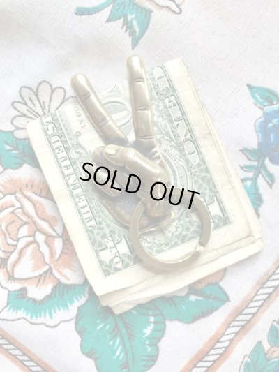 画像5: VIN'S "V SIGN KEYHOOK" ANTIQUE GOLD (NEW)