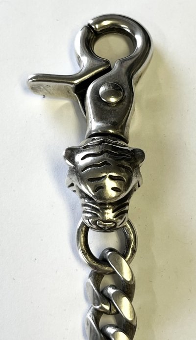 画像2: VIN'S "TIGER WALLETCHAIN" OG KIHEI ANTIQUE SILVER (NEW)