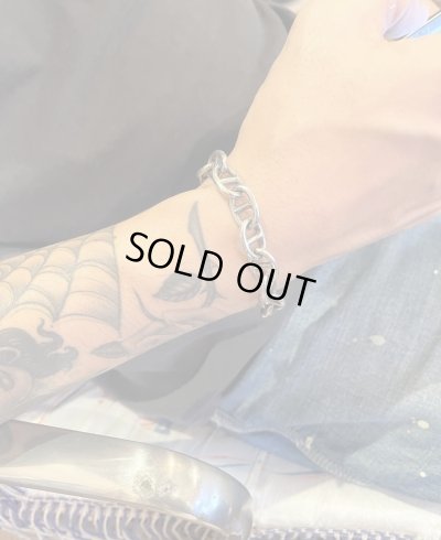 画像8: VIN'S "CHAIN BRACELET" BIG MARINE ANTIQUE SILVER (NEW)