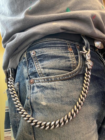 画像6: VIN'S "TIGER WALLETCHAIN" OG KIHEI ANTIQUE SILVER (NEW)
