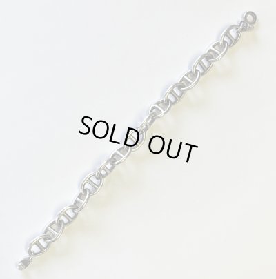 画像3: VIN'S "CHAIN BRACELET" BIG MARINE ANTIQUE SILVER (NEW)
