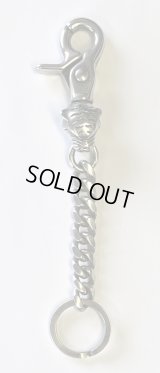 VIN'S "NASKAN KEYHOLDER LONG" ANTIQUE SILVER (NEW)