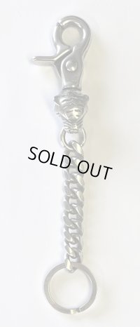 VIN'S "NASKAN KEYHOLDER LONG" ANTIQUE SILVER (NEW)