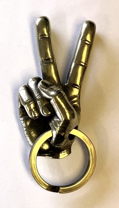 画像1: VIN'S "V SIGN KEYHOOK" ANTIQUE GOLD (NEW)