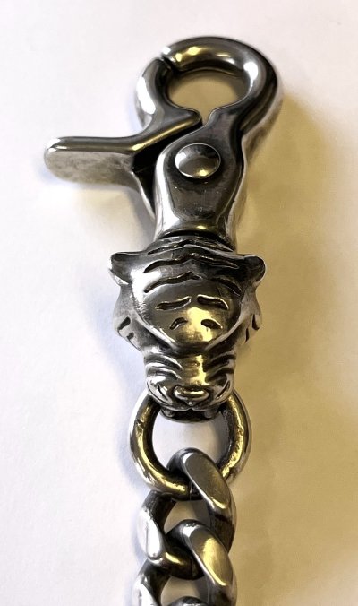 画像2: VIN'S "NASKAN KEYHOLDER LONG" ANTIQUE SILVER (NEW)