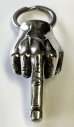 画像2: VIN'S "GTFO KEYHOOK" ANTIQUE SILVER (NEW) (2)