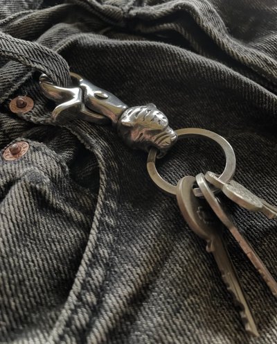 画像5: VIN'S "NASKAN KEYHOLDER" ANTIQUE SILVER (NEW)