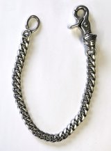 VIN'S "TIGER WALLETCHAIN" OG KIHEI ANTIQUE SILVER (NEW)