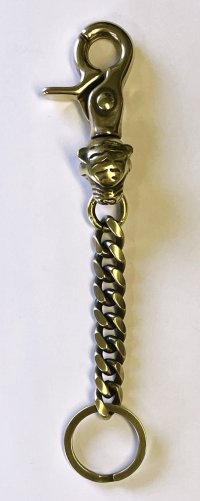 VIN'S "NASKAN KEYHOLDER LONG" ANTIQUE GOLD (NEW)