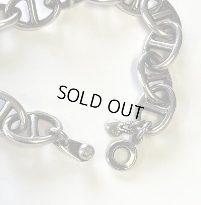 画像4: VIN'S "CHAIN BRACELET" BIG MARINE ANTIQUE SILVER (NEW)