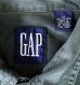 画像2: 90'S GAP 旧タグ ツイルシャツ ダークグリーン (VINTAGE) (2)