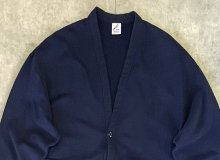 他の写真1: 80'S JERZEES スウェット カーディガン 無地 ネイビー USA製 (VINTAGE)