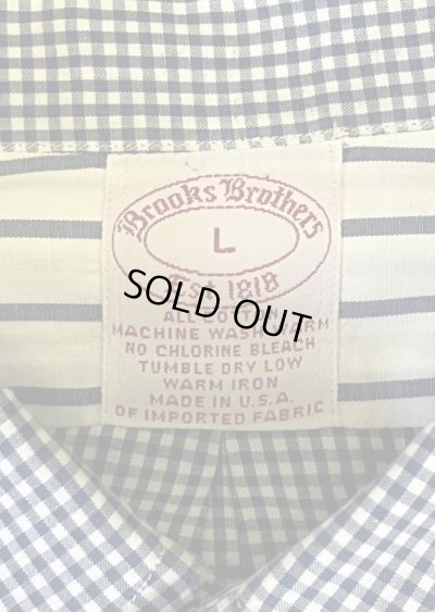 画像2: 90'S BROOKS BROTHERS "FUN SHIRT" ポプリン BDシャツ クレイジーパターン USA製 (VINTAGE)