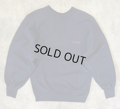 画像1: 80'S CHAMPION "FIRSTSEA BANK" トリコタグ リバースウィーブ ネイビー USA製 (VINTAGE)