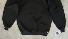 他の写真3: 90'S RUSSELL ATHLETIC 前Vガゼット付き クルーネック スウェットシャツ ブラック USA製 (DEADSTOCK)