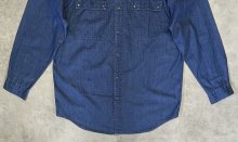 他の写真3: 90'S LL Bean スナップボタン デニムシャツ インディゴ (VINTAGE)