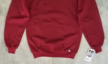 他の写真3: 90'S RUSSELL ATHLETIC 前Vガゼット付き クルーネック スウェットシャツ バーガンディ USA製 (DEADSTOCK)