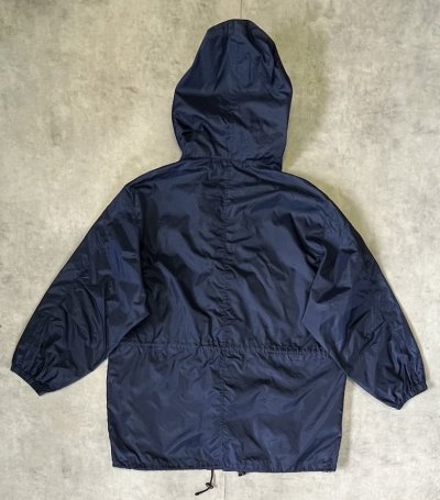 画像4: 00'S GAP 旧タグ ナイロン モッズパーカー ネイビー (VINTAGE)