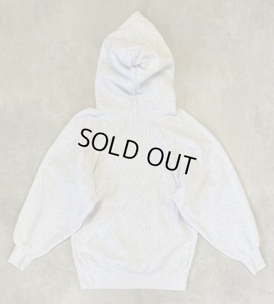 画像5: 90'S CHAMPION "VIRGINIA TECH" 刺繍タグ リバースウィーブ パーカー ヘザーグレー USA製 (VINTAGE)