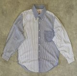90'S BROOKS BROTHERS "FUN SHIRT" ポプリン BDシャツ クレイジーパターン USA製 (VINTAGE)