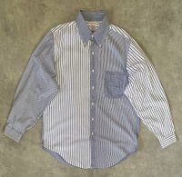 90'S BROOKS BROTHERS "FUN SHIRT" ポプリン BDシャツ クレイジーパターン USA製 (VINTAGE)