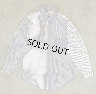 画像1: 90'S BROOKS BROTHERS "FUN SHIRT" ポプリン BDシャツ クレイジーパターン USA製 (VINTAGE)