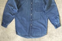 他の写真3: 90'S GAP 旧タグ コットン BDシャツ インディゴ (VINTAGE)