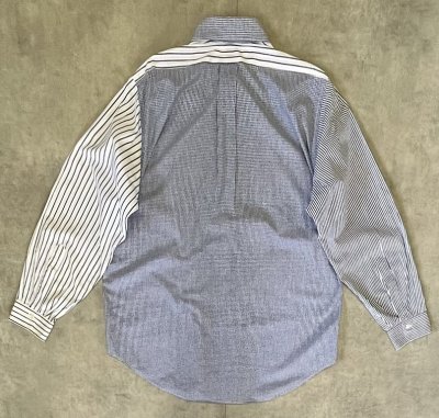 画像3: 90'S BROOKS BROTHERS "FUN SHIRT" ポプリン BDシャツ クレイジーパターン USA製 (VINTAGE)