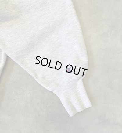 画像4: 90'S CHAMPION "VIRGINIA TECH" 刺繍タグ リバースウィーブ パーカー ヘザーグレー USA製 (VINTAGE)