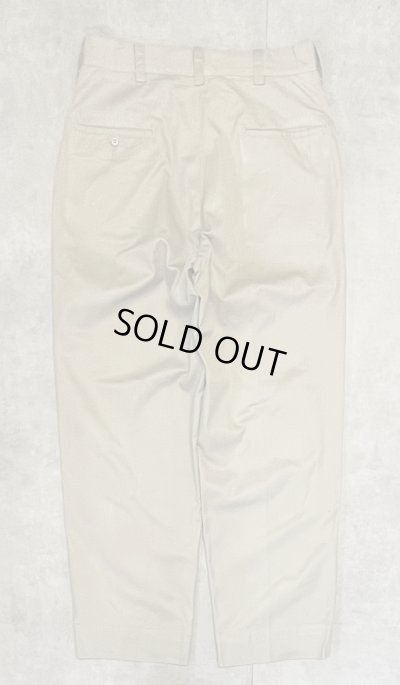 画像5: 60'S アメリカ軍 USAF コットン100% チノパンツ RAPIDアルミジップ (VINTAGE)