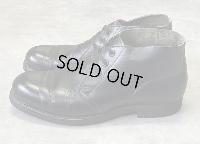 画像2: 60'S アメリカ軍 US NAVY "BELLEVILLE SHOE MFG CO製" 3アイレット スチール無し レザー チャッカブーツ (VINTAGE)