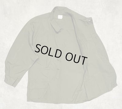 画像3: 60'S アメリカ軍 US ARMY "JUNGLE FATIGUE" リップストップ ファティーグジャケット L-SHORT (DEADSTOCK)