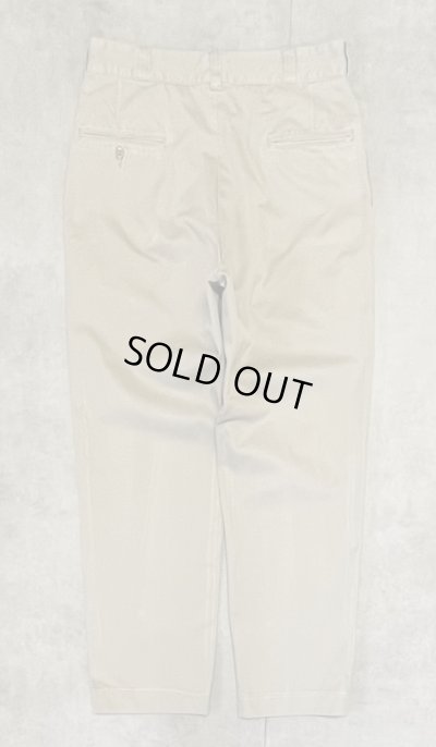 画像5: 60'S アメリカ軍 US ARMY コットン100% チノパンツ TALONアルミジップ (VINTAGE)