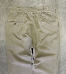 他の写真3: 60'S アメリカ軍 US ARMY コットン100% チノパンツ TALONアルミジップ (VINTAGE)