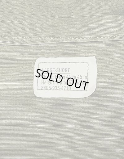 画像2: 60'S アメリカ軍 US ARMY "JUNGLE FATIGUE" リップストップ ファティーグジャケット L-SHORT (DEADSTOCK)