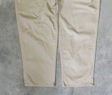 他の写真2: 90'S RALPH LAUREN "ボックスロゴ" ツープリーツ チノパンツ ベージュ USA製 (VINTAGE)