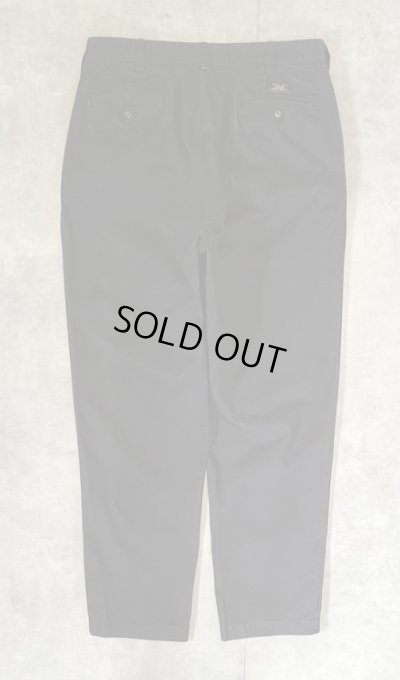 画像3: 90'S RALPH LAUREN "ANDREW PANT" ツープリーツ チノパンツ ブラック (VINTAGE)