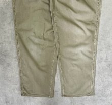 他の写真2: 90'S RALPH LAUREN "ボックスロゴ" ツープリーツ チノパンツ オリーブ USA製 (VINTAGE)