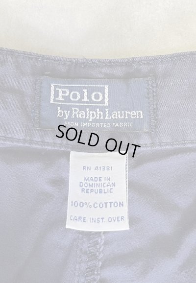 画像2: 90'S RALPH LAUREN "THE CLASSIC GOLF PANT" ツープリーツ チノパンツ ネイビー (VINTAGE)
